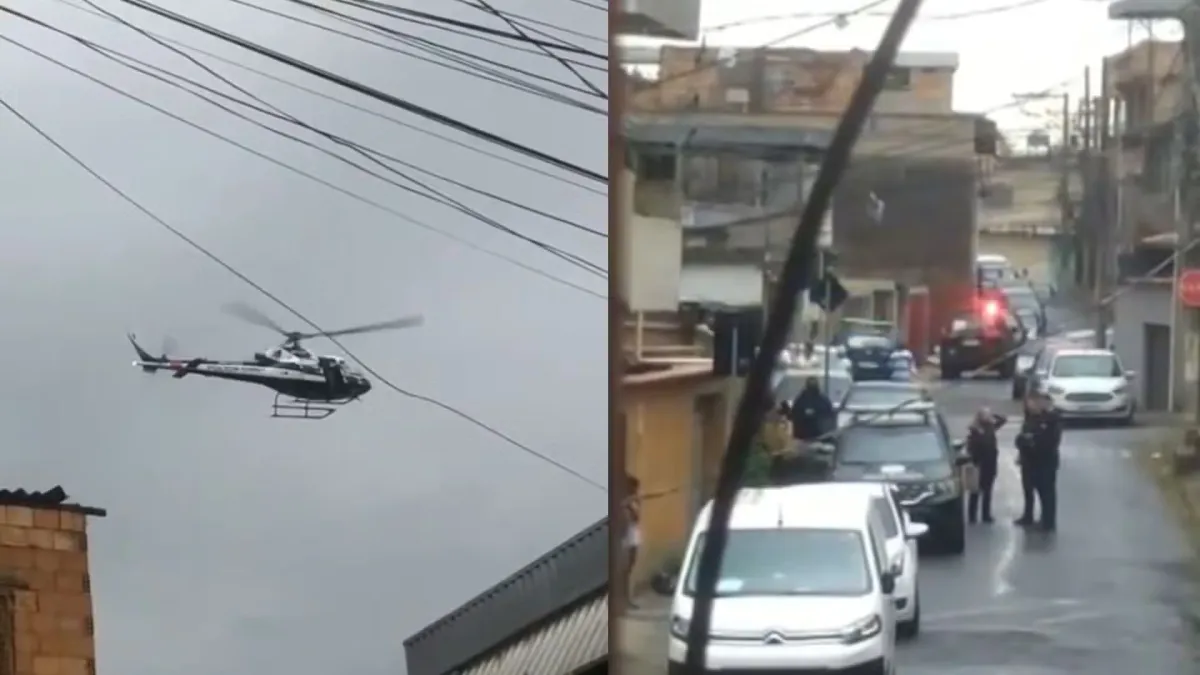 Operação policial de grande escala desarticula rede de tráfico ligada ao Comando Vermelho em Belo Horizonte
