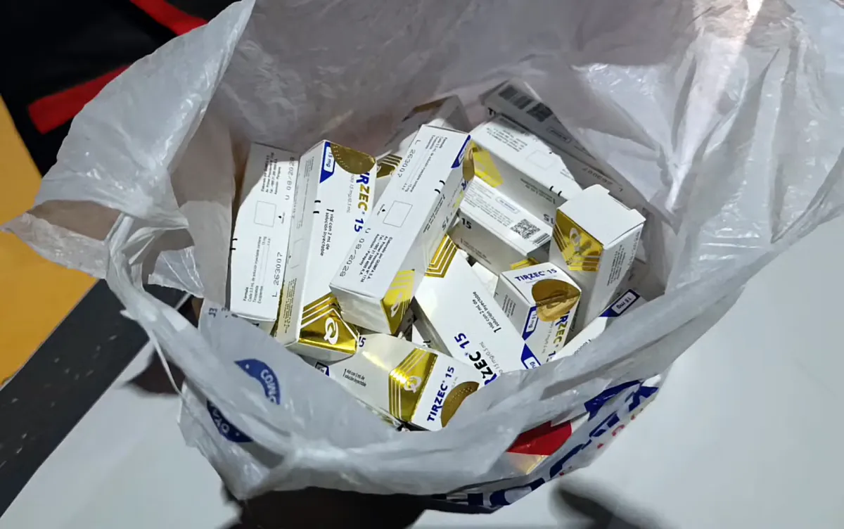 Polícia Militar Rodoviária apreende 64 ampolas de tirzepatida e mercadorias sem nota fiscal em Poços de Caldas (MG)